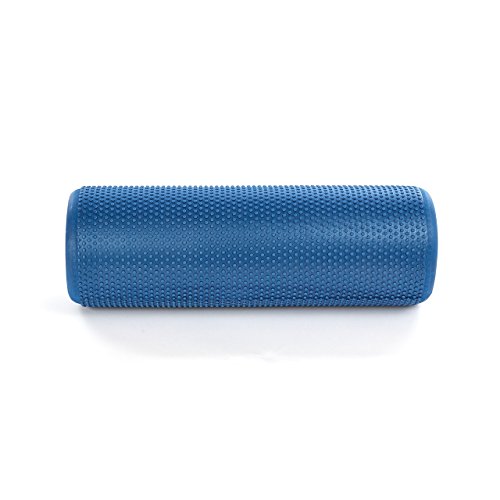 MEGLIO Rodillo de Masaje de Alta Densidad (45cm). Ideal para Masajes y Liberación Miofascial Fitness, Yoga, Pilates. Color Azul con guía de Ejercicio Gratis