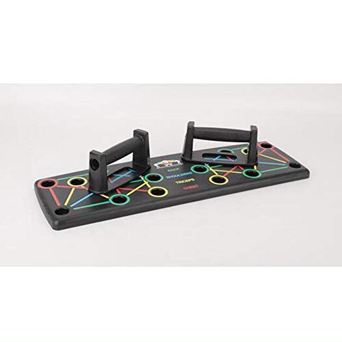 MEICHEN 9 en 1 Empuje Tabla hacia Arriba con Instrucciones sobre cómo Imprimir Herramientas Edificio de Cuerpo de la Aptitud del Ejercicio Hombres Mujeres Push-up Stands para Entrenamiento Corporal MEICHEN 9 en 1 Empuje Tabla hacia Arriba con Instrucciones sobre cómo Imprimir Herramientas Edificio de Cuerpo de la Aptitud del Ejercicio Hombres Mujeres Push-up Stands para Entrenamiento Corporal