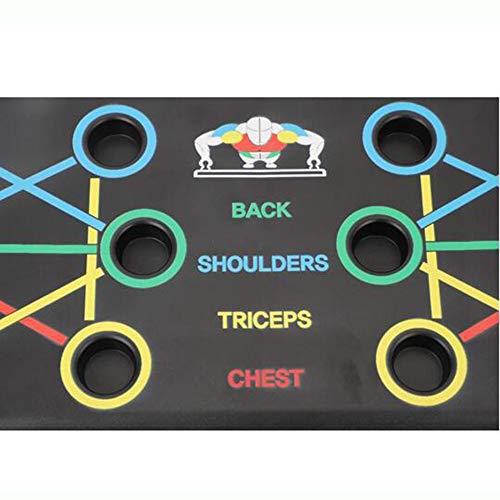 MEICHEN 9 en 1 Empuje Tabla hacia Arriba con Instrucciones sobre cómo Imprimir Herramientas Edificio de Cuerpo de la Aptitud del Ejercicio Hombres Mujeres Push-up Stands para Entrenamiento Corporal MEICHEN 9 en 1 Empuje Tabla hacia Arriba con Instrucciones sobre cómo Imprimir Herramientas Edificio de Cuerpo de la Aptitud del Ejercicio Hombres Mujeres Push-up Stands para Entrenamiento Corporal