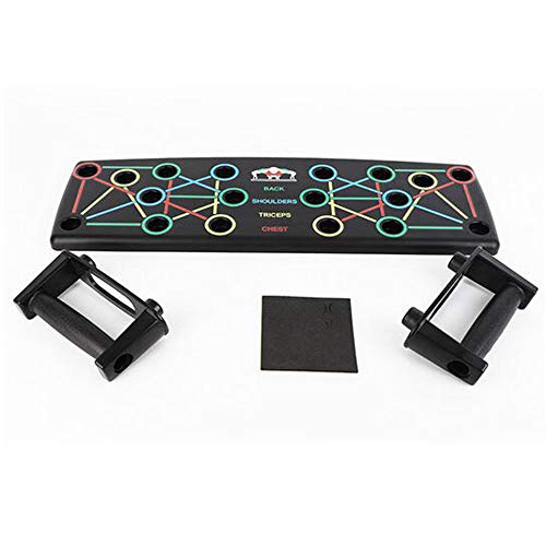 MEICHEN 9 en 1 Empuje Tabla hacia Arriba con Instrucciones sobre cómo Imprimir Herramientas Edificio de Cuerpo de la Aptitud del Ejercicio Hombres Mujeres Push-up Stands para Entrenamiento Corporal MEICHEN 9 en 1 Empuje Tabla hacia Arriba con Instrucciones sobre cómo Imprimir Herramientas Edificio de Cuerpo de la Aptitud del Ejercicio Hombres Mujeres Push-up Stands para Entrenamiento Corporal