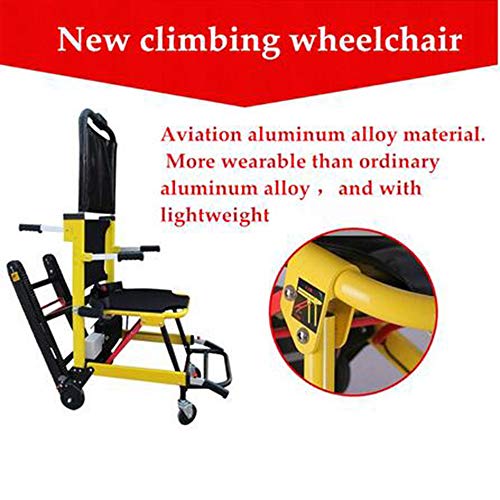 MEICHEN Silla de Ruedas eléctrica Plegable para Subir y Bajar escaleras Escalera de orugas trepadora eléctrica Silla de Ruedas MEICHEN Silla de Ruedas eléctrica Plegable para Subir y Bajar escaleras Escalera de orugas trepadora eléctrica Silla de Ruedas