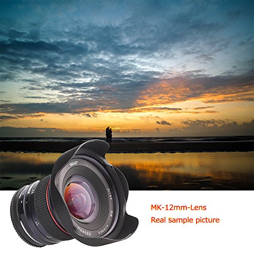Meike 12mm F/2.8 Ultra Wide Angle Manual Foucs Prime Lens for Sony E Mount APS-C Mirrorless Cameras A7III A9 NEX3 A6400 A5000 A6500