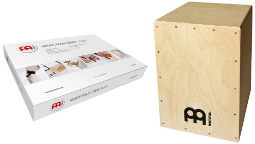 Meinl Percussion MYO-CAJ - Cajón de madera con parche natural, Kit Básico (Natural) Meinl Percussion MYO-CAJ - Cajón de madera con parche natural, Kit Básico (Natural)