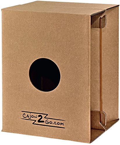 Meinl VivaRhythm VR-CAJ2GO CAJON2GO - Cajón flamenco, 34.3 x 31.8 x 45.7 cm