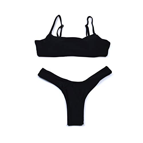 meioro Conjuntos de Bikinis para Mujer Push Up Bikini Traje de baƱo de Tanga de Cintura Baja Trajes de baƱo Adecuado Viajes Playa La Natacion (XL, Negro) meioro Conjuntos de Bikinis para Mujer Push Up Bikini Traje de baƱo de Tanga de Cintura Baja Trajes de baƱo Adecuado Viajes Playa La Natacion (XL, Negro)