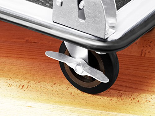 Meister 8985540 Plataforma de Carga Plegable, negro/Plateado Meister 8985540 Plataforma de Carga Plegable, negro/Plateado