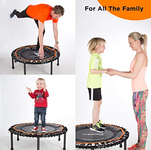 Mejor vendido Fit Bounce Pro II - Rebounder Mini Trampolín Silencioso con Cuerda Elástica Aparato para Ejercicio Cardiovascular Salto de. Incluye DVD y bolsa de almacenamiento. Mejor vendido Fit Bounce Pro II - Rebounder Mini Trampolín Silencioso con Cuerda Elástica Aparato para Ejercicio Cardiovascular Salto de. Incluye DVD y bolsa de almacenamiento.
