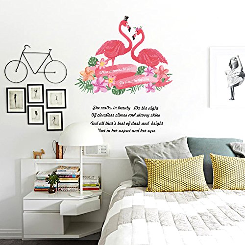 Mejor Venta De Flamencos Nórdicos De La Sala De Estar Pegatinas De Pared Decoración De La Pared Pegatinas De Pared 67 * 80 Cm Mejor Venta De Flamencos Nórdicos De La Sala De Estar Pegatinas De Pared Decoración De La Pared Pegatinas De Pared 67 * 80 Cm