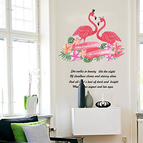 Mejor Venta De Flamencos Nórdicos De La Sala De Estar Pegatinas De Pared Decoración De La Pared Pegatinas De Pared 67 * 80 Cm Mejor Venta De Flamencos Nórdicos De La Sala De Estar Pegatinas De Pared Decoración De La Pared Pegatinas De Pared 67 * 80 Cm