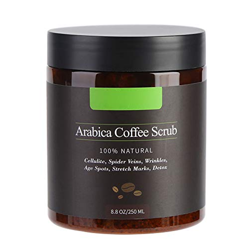 Melao Exfoliante corporal de café 100% natural, hidratante, 250 ml Melao Exfoliante corporal de café 100% natural, hidratante, 250 ml