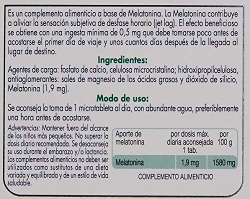 MELATONINA PURA 1,9 mg 60 Tabs