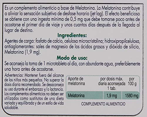 MELATONINA PURA 1,9 mg 60 Tabs MELATONINA PURA 1,9 mg 60 Tabs