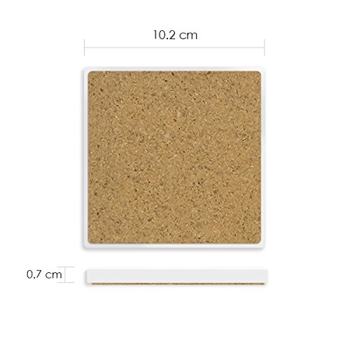 Melbourne Australia canguro tenis Surf cuadrado taza de posavasos de absorbente Piedra para bebidas – Regalo Melbourne Australia canguro tenis Surf cuadrado taza de posavasos de absorbente Piedra para bebidas – Regalo