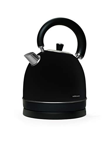 Mellerware Spring! Hervidor eléctrico Tipo Kettle. 100ºC Temperatura de Trabajo. 1,80 litros de Capacidad. Indicador de Nivel de Agua. Diseño Elegante. Acero Inoxidable (Negro) Mellerware Spring! Hervidor eléctrico Tipo Kettle. 100ºC Temperatura de Trabajo. 1,80 litros de Capacidad. Indicador de Nivel de Agua. Diseño Elegante. Acero Inoxidable (Negro)