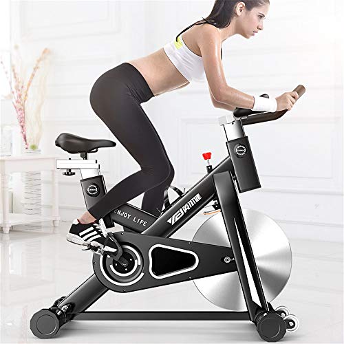 MELLRO Bicicleta de Ejercicio Bicicleta de Spinning Inicio Ultra silencioso Pedal Cubierta Fitness Equipment Bicicletas Deportes para el hogar Gimnasio Cardio Training Entrenamiento