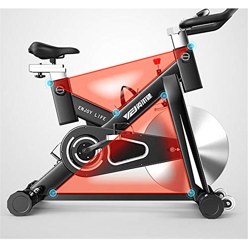 MELLRO Bicicleta de Ejercicio Bicicleta de Spinning Inicio Ultra silencioso Pedal Cubierta Fitness Equipment Bicicletas Deportes para el hogar Gimnasio Cardio Training Entrenamiento