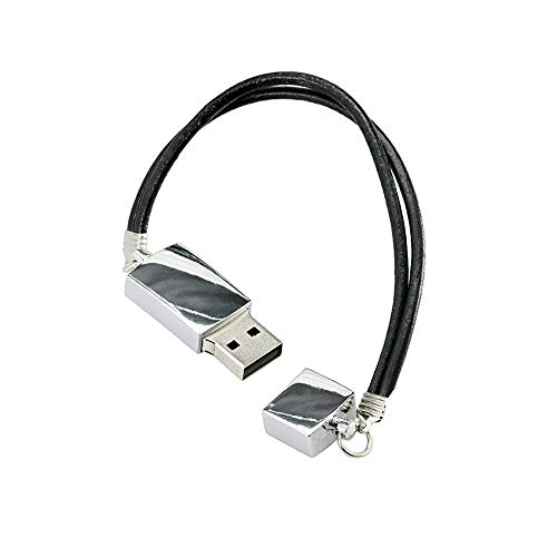 Memorias USB 64GB Pen-Drive USB2.0 Creativo Pulsera de Metal Memoria USB Personalidad U Disco Almacenamiento Externo - Civetman
