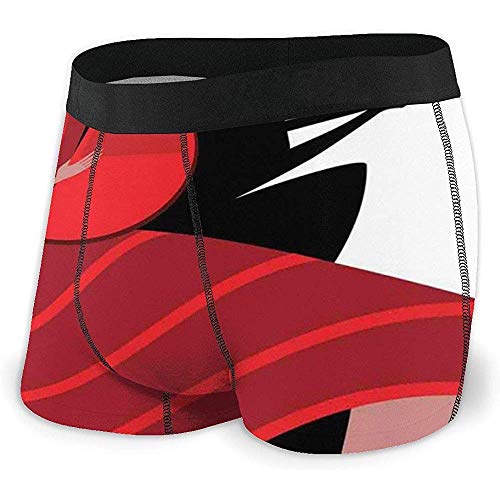 Men 's Boxer Briefs Baile Flamenco Dancing Woman Silueta del Guitarrista Hombre en el Fondo