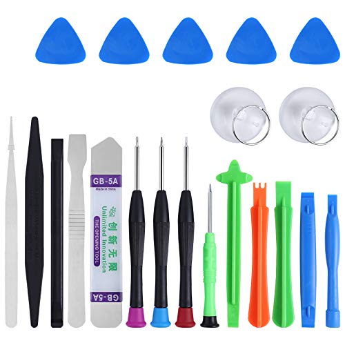 Mengonee 21 en 1 Apertura de teléfono móvil Reparación del sistema de herramienta del destornillador del kit de teléfono Desmontar para el iPhone Samsung Series Mengonee 21 en 1 Apertura de teléfono móvil Reparación del sistema de herramienta del destornillador del kit de teléfono Desmontar para el iPhone Samsung Series
