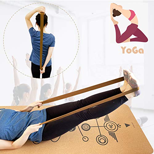 MENKAI - Esterilla de Yoga-Incluye Correa de Transporte y 2PC Bola para Masajes-100% Ecológicos Corcho - Esterilla de Deporte Antideslizante - Yoga Mat de 183x65cm MENKAI - Esterilla de Yoga-Incluye Correa de Transporte y 2PC Bola para Masajes-100% Ecológicos Corcho - Esterilla de Deporte Antideslizante - Yoga Mat de 183x65cm