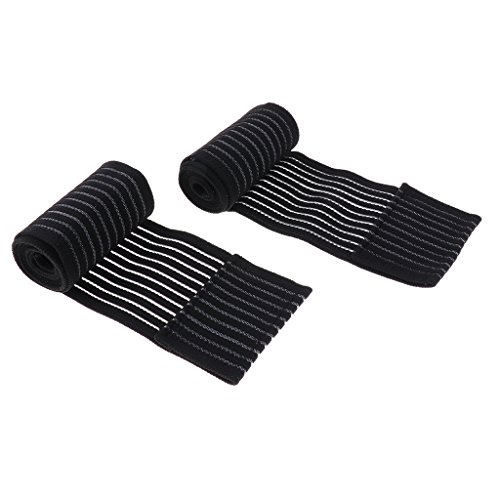 MERIGLARE Rodillera Ajustable Vendaje Codo Muñeca Muñeca Rodilla Tobillera - 90cm MERIGLARE Rodillera Ajustable Vendaje Codo Muñeca Muñeca Rodilla Tobillera - 90cm