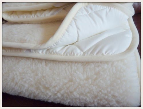 Merino Wool Bedding BABY underblanket 70 x 140 cm mattress topper pad CUNA Manta / CUNA Sábana de Lana Merina Básica Cama para niños Protector de colchón 70 x 140 cm Certificada por Woolmark. Muy suave y confortable. Perfecto para el bebé.