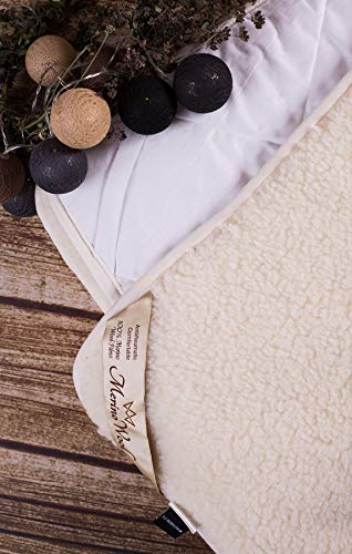 Merino Wool Bedding Mattress Topper Pad 90 x 190 cm Lana Merina Básica Protector de colchón 90 x 190 cm Certificada por Woolmark. Muy Suave y Confortable. Merino Wool Bedding Mattress Topper Pad 90 x 190 cm Lana Merina Básica Protector de colchón 90 x 190 cm Certificada por Woolmark. Muy Suave y Confortable.