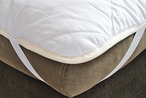 Merino Wool Bedding Mattress Topper Pad 90 x 190 cm Lana Merina Básica Protector de colchón 90 x 190 cm Certificada por Woolmark. Muy Suave y Confortable. Merino Wool Bedding Mattress Topper Pad 90 x 190 cm Lana Merina Básica Protector de colchón 90 x 190 cm Certificada por Woolmark. Muy Suave y Confortable.