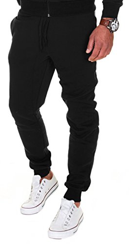 MERISH Pantalones Jogger Hombre Deportivos Joggers Modell 211 Negro L MERISH Pantalones Jogger Hombre Deportivos Joggers Modell 211 Negro L