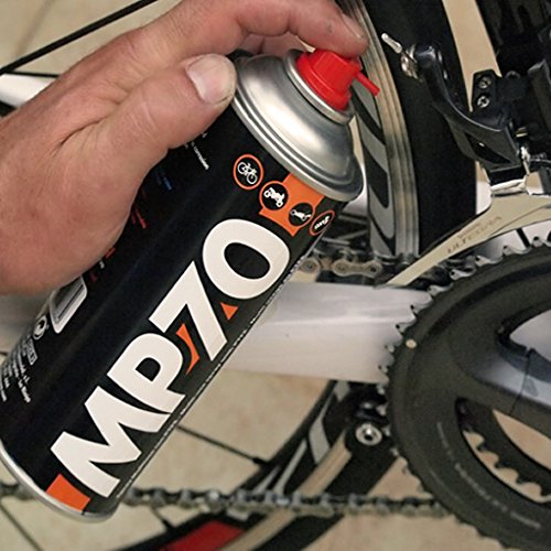 Merlin Bike Care MP 70 Lubricante Multiuso, Unisex Adulto, Negro, 400 ml Merlin Bike Care MP 70 Lubricante Multiuso, Unisex Adulto, Negro, 400 ml