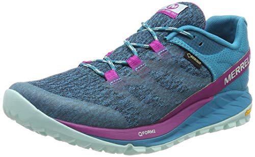 Merrell Antora GTX, Zapatillas de Running para Asfalto para Mujer, Multicolor (Capri Breeze), 38 EU