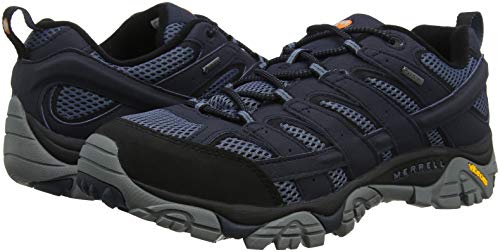 Merrell MOAB 2 GTX, Zapatillas de Senderismo Hombre, Azul (Navy), 43.5 EU