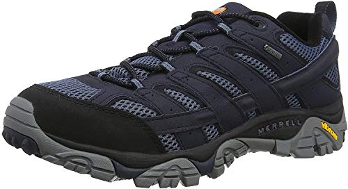 Merrell MOAB 2 GTX, Zapatillas de Senderismo Hombre, Azul (Navy), 43.5 EU Merrell MOAB 2 GTX, Zapatillas de Senderismo Hombre, Azul (Navy), 43.5 EU