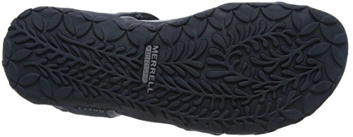 Merrell Terran Cross II, Sandalia con Pulsera Mujer, Gris (Slate), 39 EU