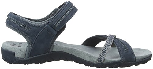 Merrell Terran Cross II, Sandalia con Pulsera Mujer, Gris (Slate), 39 EU