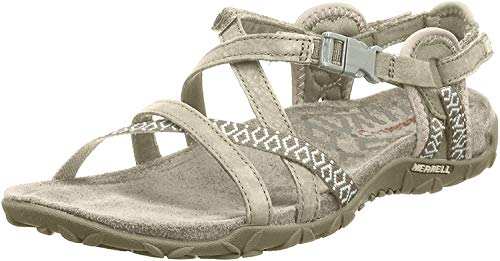 Merrell Terran Lattice Ii Tira de tobillo para Mujer, Beige (Taupe), 39 EU