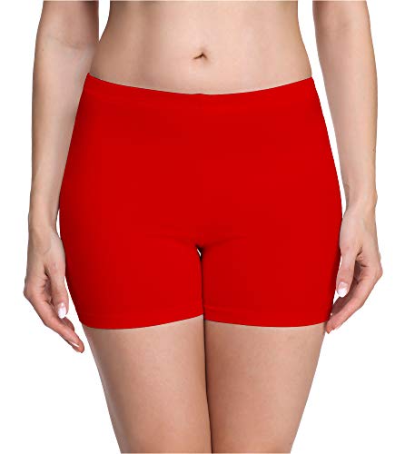 Merry Style Culote de Ciclismo Mallas Cortas Leggins Mujer MS10-283(Rojo,XS)