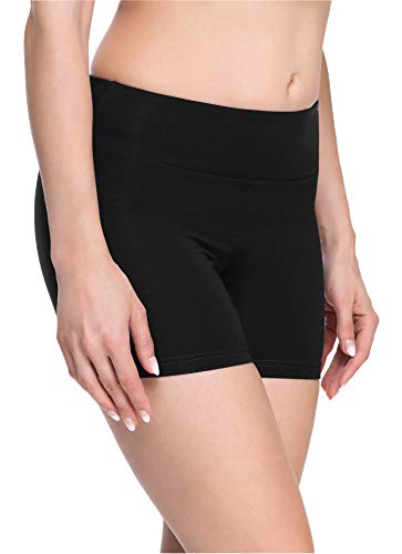 Merry Style Culote de Ciclismo Mallas Cortas Leggins Mujer MS10-284 (Negro(Shorts), XL)