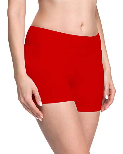 Merry Style Culote de Ciclismo Mallas Cortas Leggins Mujer MS10-284(Rojo,L)