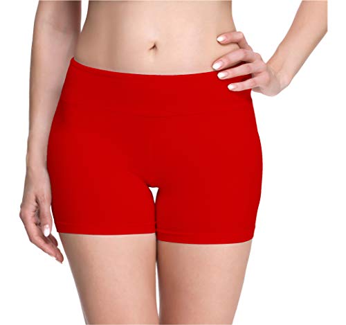 Merry Style Culote de Ciclismo Mallas Cortas Leggins Mujer MS10-284(Rojo,L)