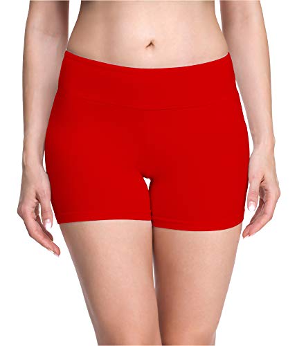 Merry Style Culote de Ciclismo Mallas Cortas Leggins Mujer MS10-284(Rojo,L)