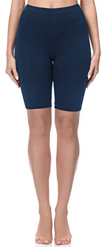 Merry Style Mallas Cortas Leggins Mujer MS10-200 (Azul Marino, XL) Merry Style Mallas Cortas Leggins Mujer MS10-200 (Azul Marino, XL)