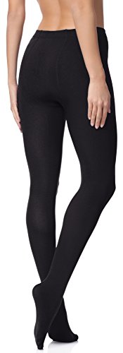 Merry Style Medias Mallas Térmicas Mujer 24555 (Negro, EU 38/40=ES 40/42)