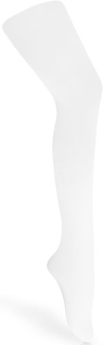 Merry Style Medias Pantys Microfibra 60 DEN Niña WLSS001 (Blanco, 128-134) Merry Style Medias Pantys Microfibra 60 DEN Niña WLSS001 (Blanco, 128-134)