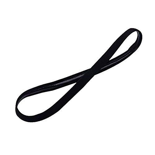 Merssavo Negro Mujer Yoga Deportes Banda de Sudor Diadema ElƔstico Squash Gimnasio Banda de Pelo Suave x 1 Merssavo Negro Mujer Yoga Deportes Banda de Sudor Diadema ElƔstico Squash Gimnasio Banda de Pelo Suave x 1