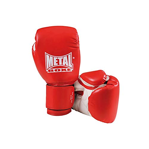 Metal Boxe – Guantes de Boxeo, color Negro, talla 4 oz