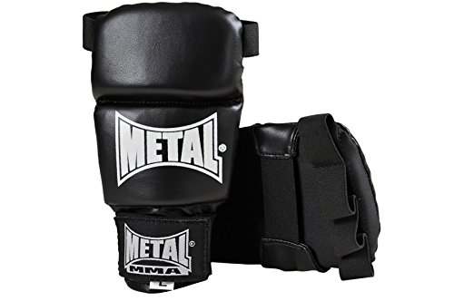 Metal Boxe Guantes de Boxeo Ju Jitu Unisex para Adulto, Negro, M Metal Boxe Guantes de Boxeo Ju Jitu Unisex para Adulto, Negro, M