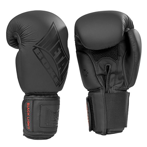 METAL BOXE - Guantes de Boxeo Unisex, Unisex Adulto, Color Black Light, tamaño 10 onzas METAL BOXE - Guantes de Boxeo Unisex, Unisex Adulto, Color Black Light, tamaño 10 onzas