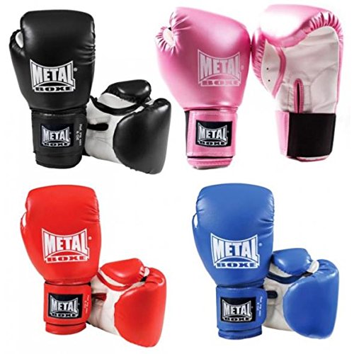 Metal Boxe MB221 - Guantes de boxeo, color rojo - rojo, tamaño 8 oz