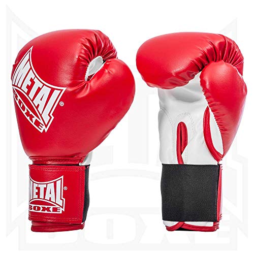 Metal Boxe MB221 - Guantes de boxeo, color rojo - rojo, tamaño 8 oz